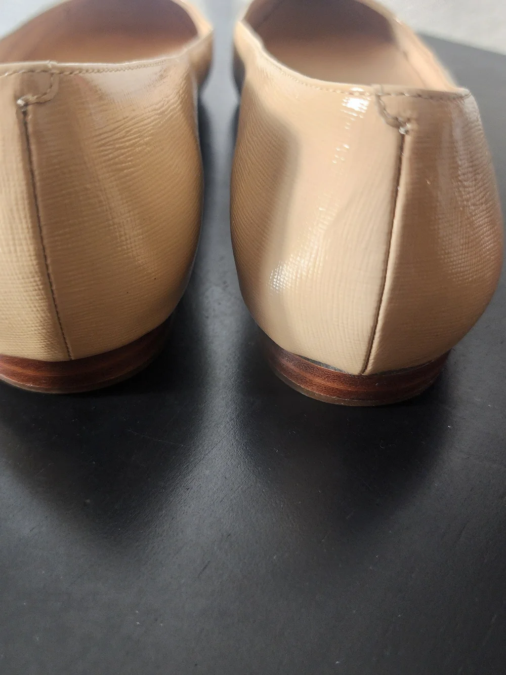 Cole Haan Women's Nude Pointed Toe Flats